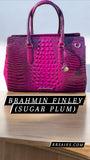 Brahmin LrG Finley (Sugar Plum)