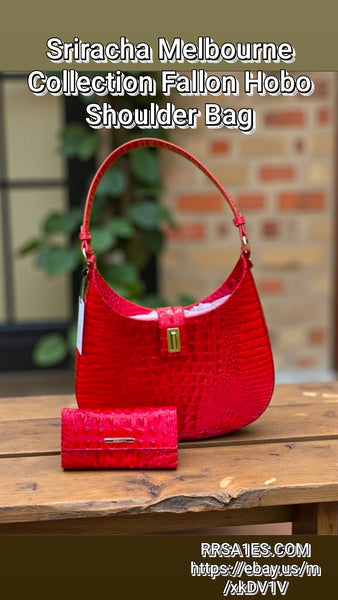 (Sriracha) Brahmin Fallon Hobo & Cordelia Wallet