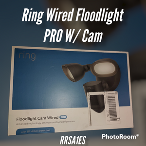 Ring Wired FloodLight Pro W/Cam