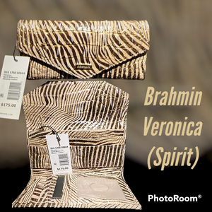 Brahmin Veronica Wallet (Spirit)