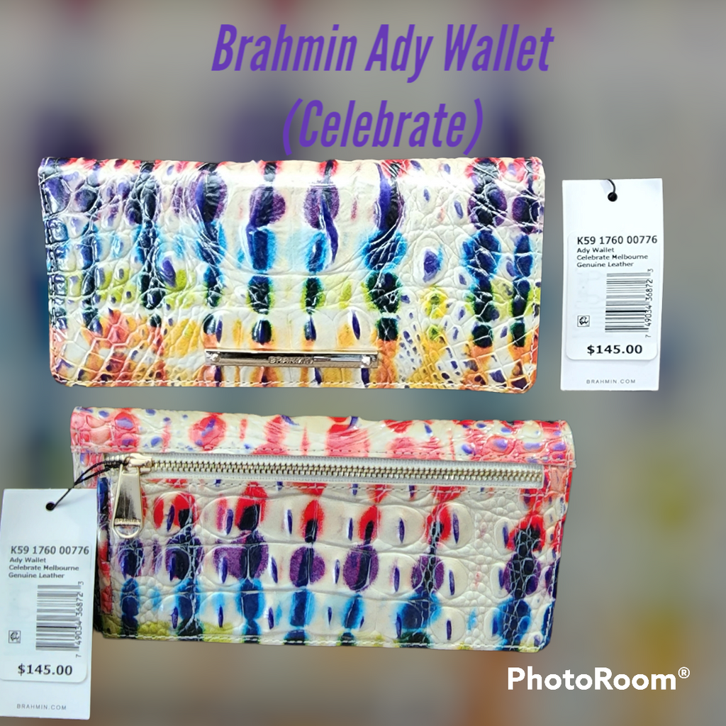 Brahmin Ady Wallet (Celebrate) 1st or 2nd Option