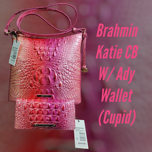 Brahmin Katie CrossbodyW/ Ady Wallet (cupid)