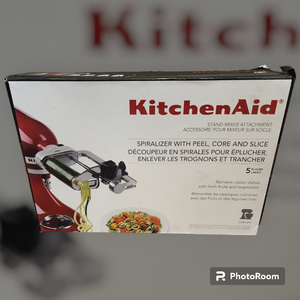 KitchenAid Spiralizer W/Peel Core