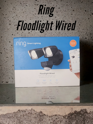 Ring Floodlight Wired Cam Pro, Ring Doorbell & FloodLight Combo