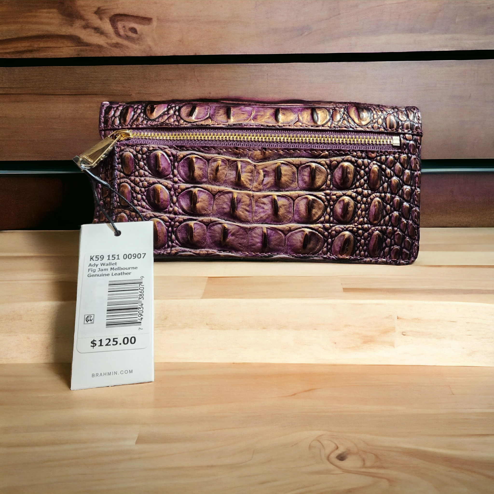 Brahmin Katie W/Ady Wallet (Fig Jam)