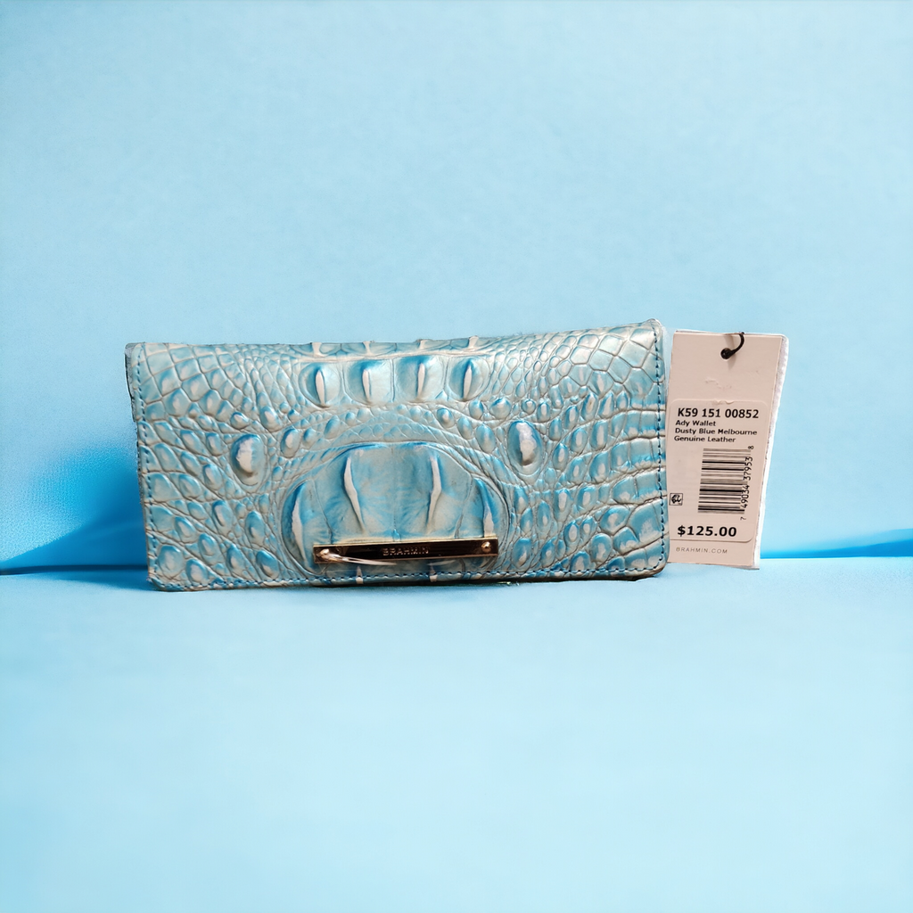 Brahmin Ady Wallet (Dusty Blue)