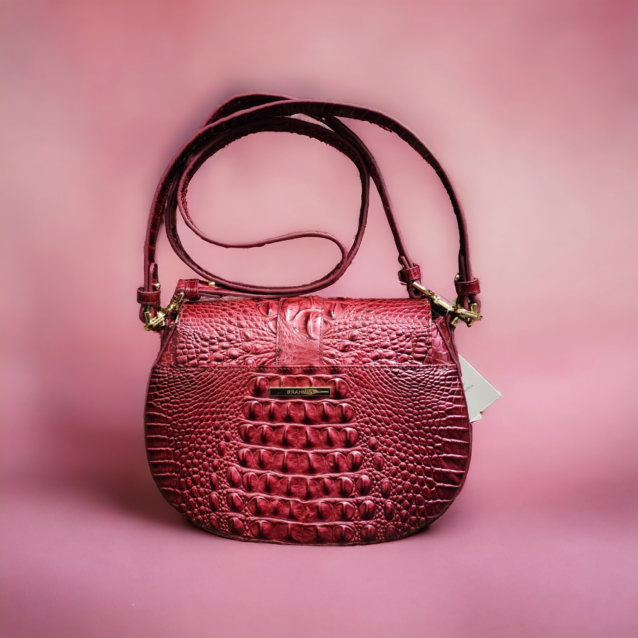 Brahmin Cynthia Crossbody (Pomegranate)