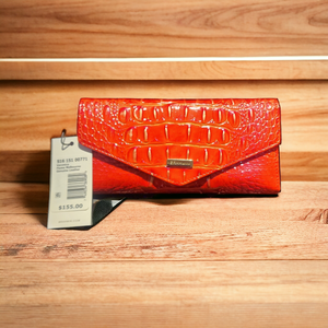 Brahmin Veronica Wallet (Flame)