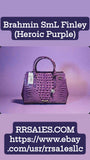 Brahmin Finley (Heroic Purple) (2 Ady Wallet Available Additional $100.00ea)