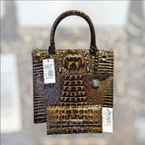 Brahmin Caroline W-Cordelia Wallet (Chocolate)