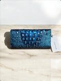 Brahmin Duxbury W/ Veronica Wallet (Blue Patina)