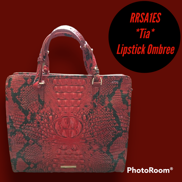 Brahmin Tia Tote *Lip Stick*