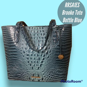 Brahmin Brooke Tote *Bottle Blue*