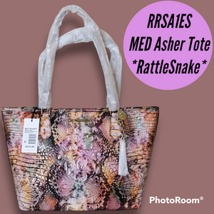 Brahmin Medium Asher Tote (RattleSnake)