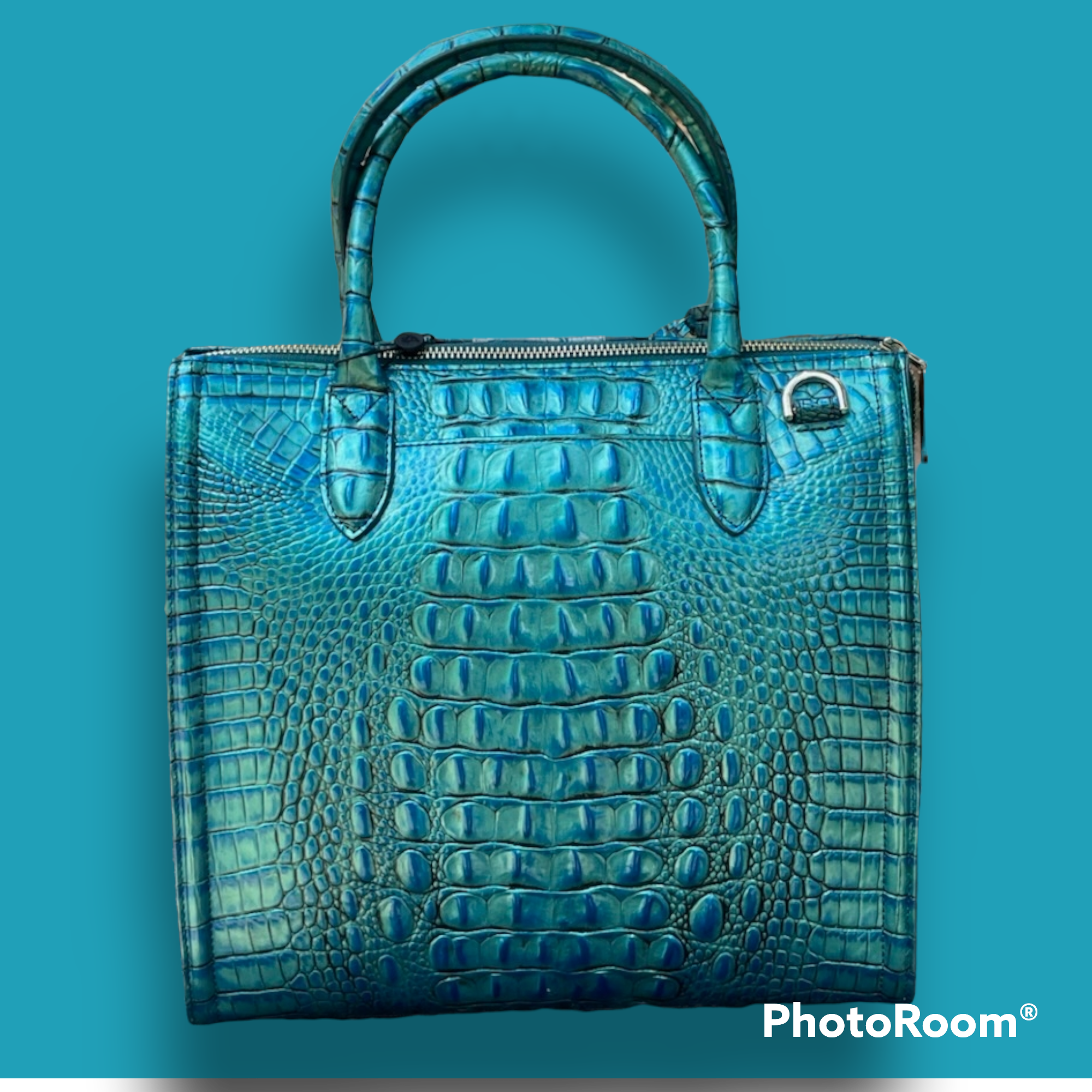 Brahmin Caroline Tote *Peacock*