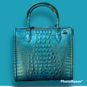 Brahmin Caroline Tote *Peacock*