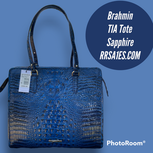 Brahmin TIA Tote *Sapphire*