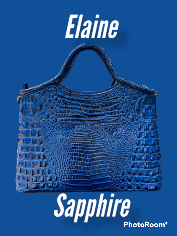 Brahmin Elaine Tote *Sapphire*