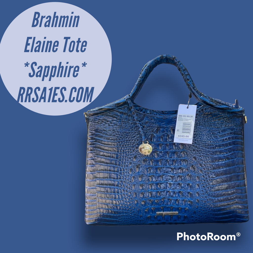 Brahmin Elaine Tote *Sapphire*