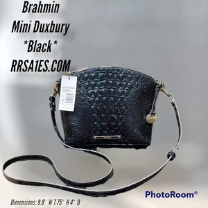 Brahmin Mini Duxbury (BLACK)