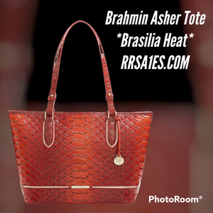 Brahmin Asher Tote (HEAT) W Wallet