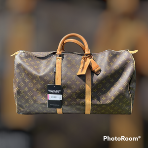 Louis Vuitton KeepAll Monogram Canvas Bag 55