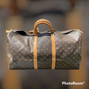 Louis Vuitton KeepAll Monogram Canvas Bag 55