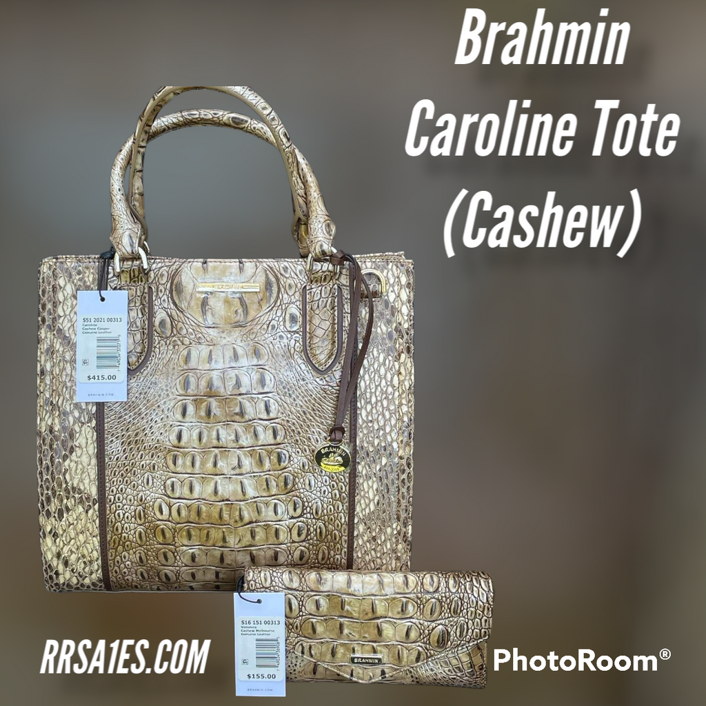 Brahmi Caroline (Cashew) Tote W/ Veronica Wallet