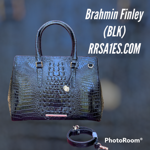 Brahmin LRG Finley (BLK)