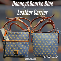 Dooney&Bourke Blue Leather Carrier