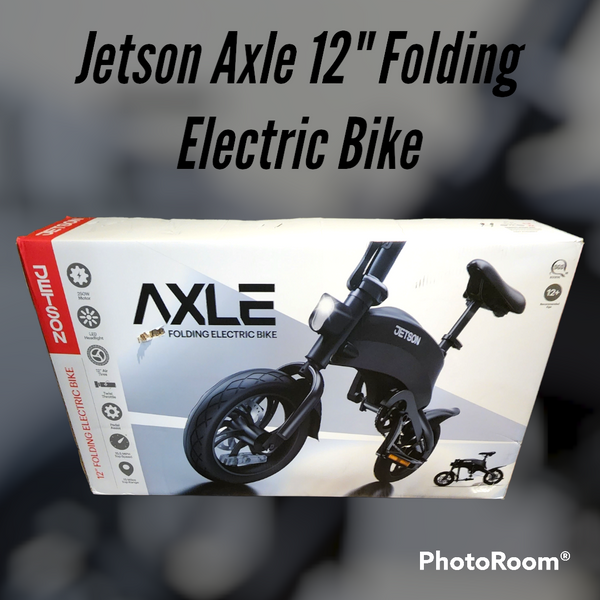 Jetson Axle 12" Folding Electric Bike