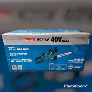 Makita XGT 40V Chain Saw