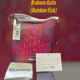 Brahmin Katie Crossbody (Rainbow Fish)